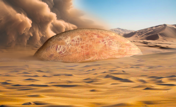 Sand-dome on the planet Sand