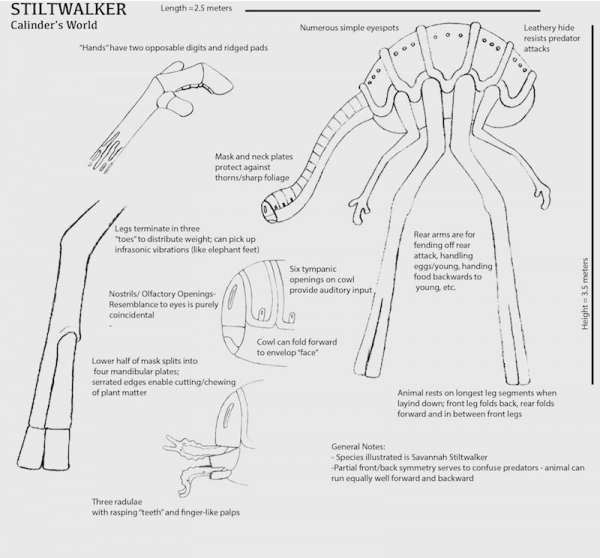 Stiltwalker information panel